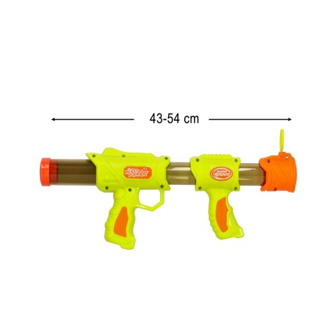Pistolet karabin na kulki naboje 2w1 zielony Pistolet karabin na kulki naboje 2w1 zielony