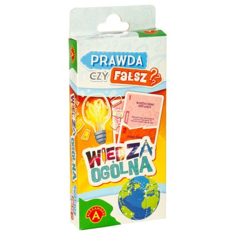 Gra Quiz Prawda czy Fałsz? Wiedza Ogólna 10+ ALEXANDER Gra Quiz Prawda czy Fałsz? Wiedza Ogólna 10+ ALEXANDER