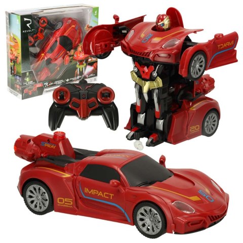 Samochód zdalnie sterowany transformer Revolt TRANSFORMING ROBOT RACER Samochód zdalnie sterowany transformer Revolt TRANSFORMING ROBOT RACER