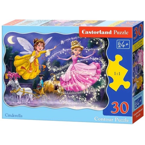 Puzzle układanka 30 elementów Kopciuszek 4+ CASTORLAND Puzzle układanka 30 elementów Kopciuszek 4+ CASTORLAND