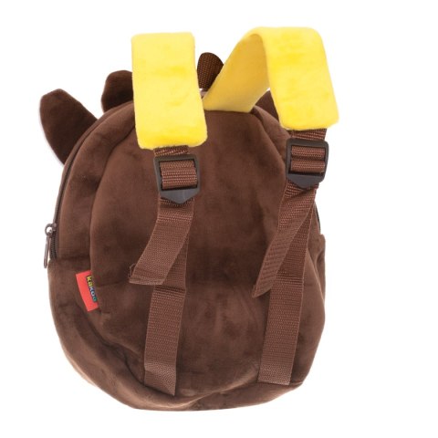 Plecak dla przedszkolaka do przedszkola pluszowy żyrafa 24cm Plecak dla przedszkolaka do przedszkola pluszowy żyrafa 24cm