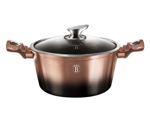 GARNEK GRANITOWY 20cm BERLINGER HAUS BH-1894 ROSE GOLD NOIR GARNEK GRANITOWY 20cm BERLINGER HAUS BH-1894 ROSE GOLD NOIR