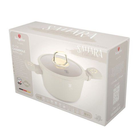 GARNEK TYTANOWY Z POKRYWĄ 20cm BERLINGER HAUS BH-8070 SAHARA GARNEK TYTANOWY Z POKRYWĄ 20cm BERLINGER HAUS BH-8070 SAHARA
