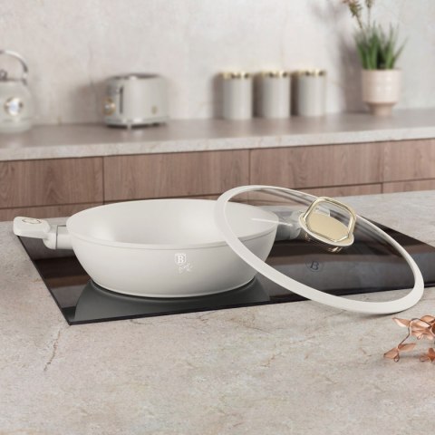 PŁASKI GARNEK TYTANOWY Z POKRYWĄ 28cm BERLINGER HAUS BH-8068 SAHARA PŁASKI GARNEK TYTANOWY Z POKRYWĄ 28cm BERLINGER HAUS BH-8068 SAHARA