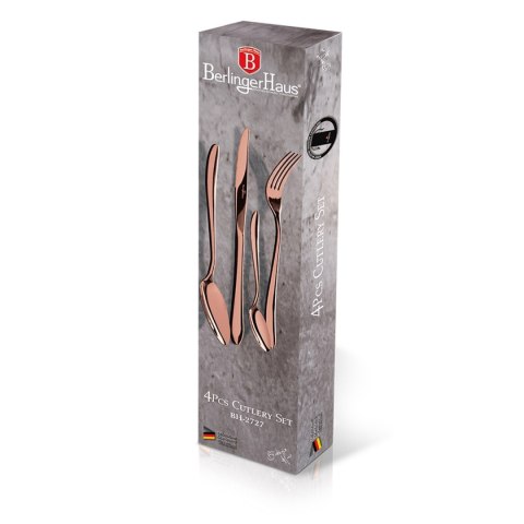 SZTUĆCE 4 ELEM. BERLINGER HAUS BH-2727 ROSE GOLD SZTUĆCE 4 ELEM. BERLINGER HAUS BH-2727 ROSE GOLD