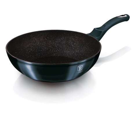 WOK GRANITOWY 28cm BERLINGER HAUS AQUAMARINE BH-1875 WOK GRANITOWY 28cm BERLINGER HAUS AQUAMARINE BH-1875