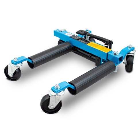 Wózek manewrowy hydrauliczny pod koła 1 sztuka niebieski Wózek manewrowy hydrauliczny pod koła 1 sztuka niebieski