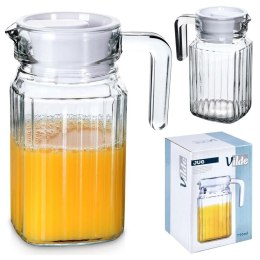 Dzbanek szklany z pokrywką 650 ml