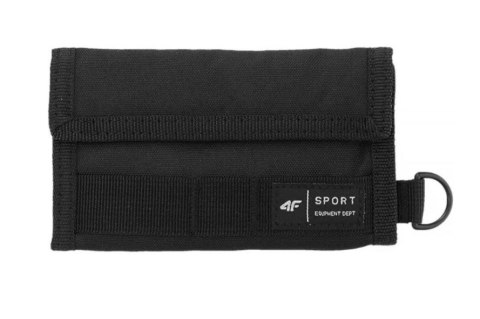 SPORTOWY MĘSKI PORTFEL 4F CZARNY SPORTOWY MĘSKI PORTFEL 4F CZARNY